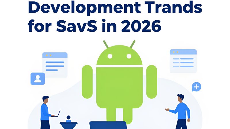 Футуристическая концепция разработки Android-приложений для корпоративных SaaS-сервисов в 2026 году от компании Би Симпл